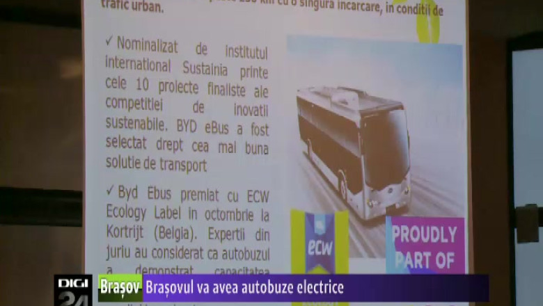 Brasovul ar putea avea autobuze electrice  Imagine