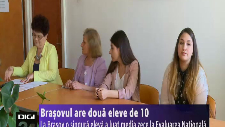 Brasovul are doua eleve de 10  Imagine