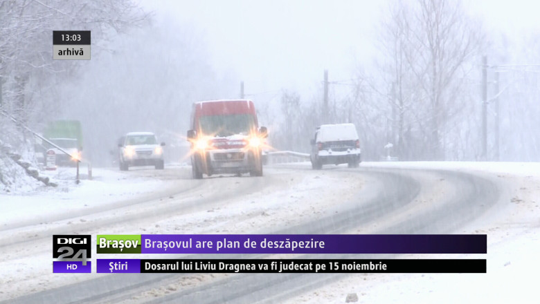 Brasovul are plan de deszapezire Imagine