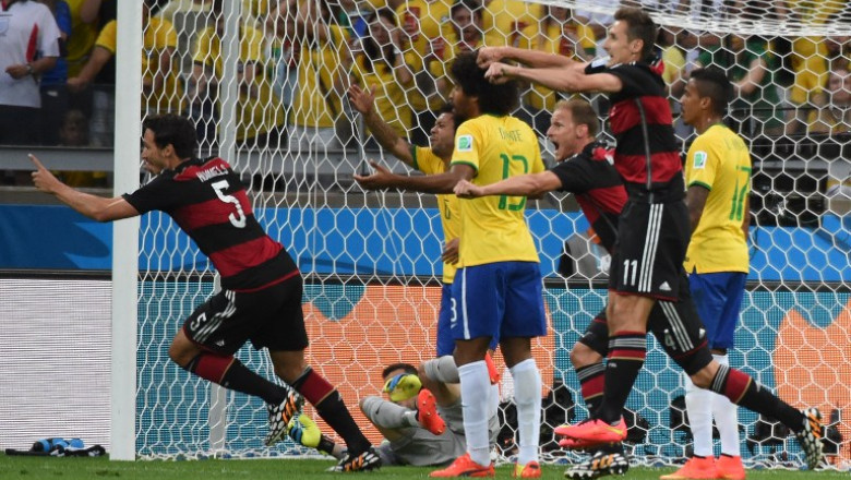 Brazilia-Germania, 1-7. Hummels: La pauza, „ne-am propus doar sa ramanem concentrati si nu sa incercam sa ii umilim” Imagine