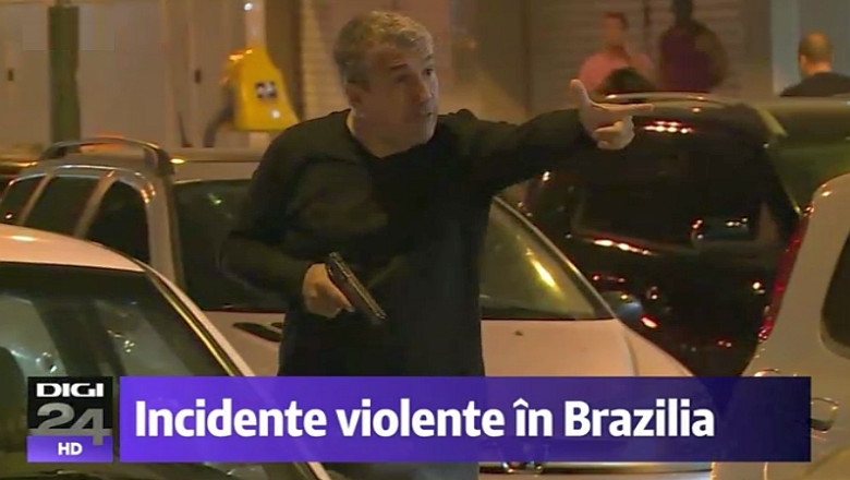 Brazilia: Un barbat a deschis focul impotriva protestatarilor de langa Maracana, chiar in timpul meciului Argentina – Bosnia-Hertegovina Imagine