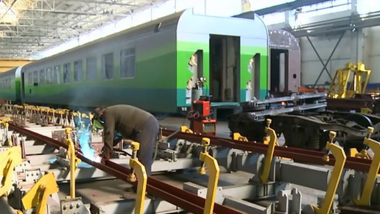 Brazilienii vor circula cu trenuri produse la Arad Imagine