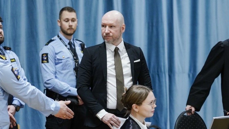 Breivik da in judecata Norvegia pentru a protesta impotriva regimului de izolare. Cum arata „celula” in care sta extremistul Imagine