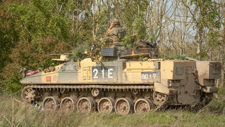 Britanicii au decis ce fac cu cele 359 de vehicule de lupta IFV Warrior pe care le au in plus. Nu, ele nu vor fi transferate Ucrainei Imagine