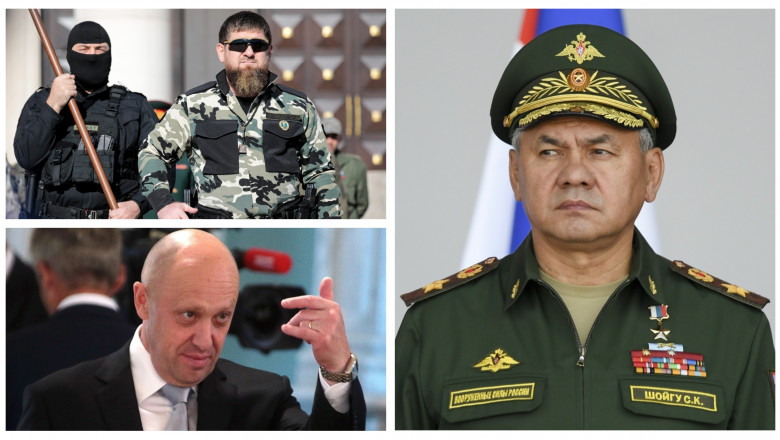 „Bucatarul lui Putin” face presiuni sa-i ia locul lui Soigu. Surse Wagner: „Prigojin si Kadirov au propriile lor armate” Imagine