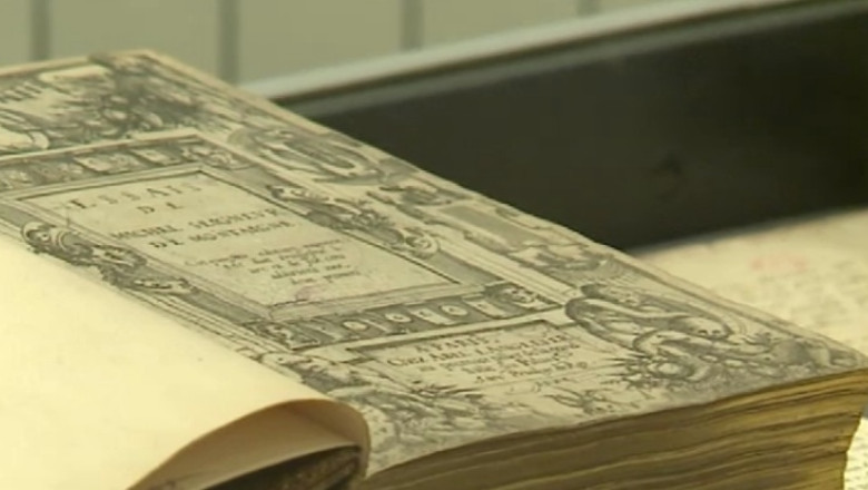 Bucuresti. Expozitie de raritati literare franceze Imagine