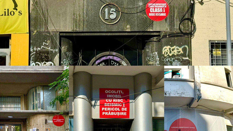 „Bucurestiul cu bulina rosie” (I). Cum stim daca blocul in care locuim ar putea fi avariat la un mare cutremur Imagine