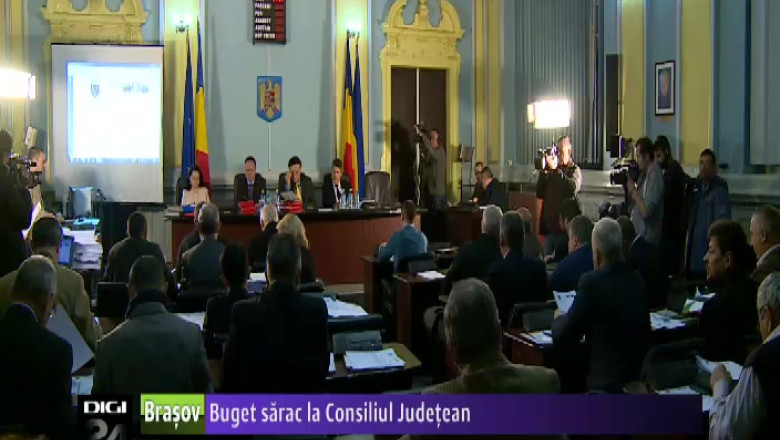 Buget sarac la Consiliul Judetean Brasov Imagine