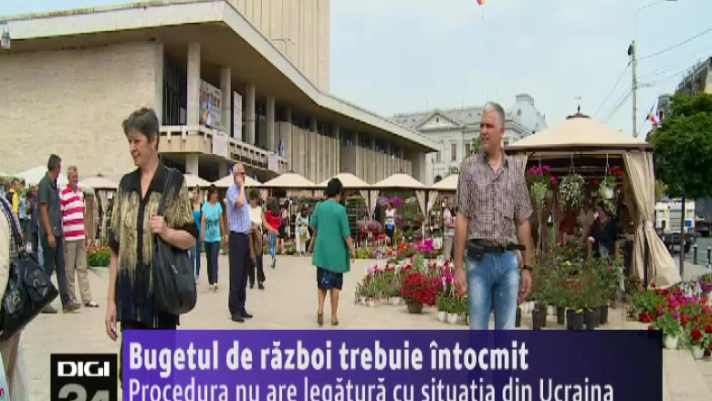 Bugetul de razboi trebuie intocmit. Procedura nu are legatura cu situatia din Ucraina Imagine