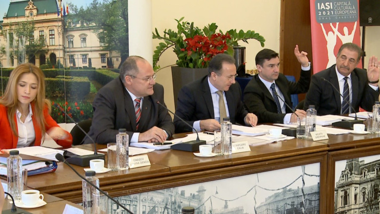 Bugetul Iasiului pe 2015, aprobat in unanimitate. Din 1,2 miliarde de lei, autoritatile vor investi jumatate in dezvoltare Imagine