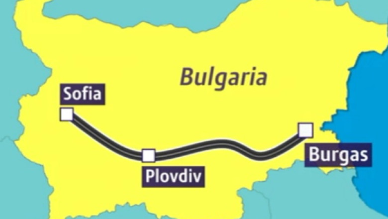 Bulgarii au terminat o autostrada in 40 de ani Imagine