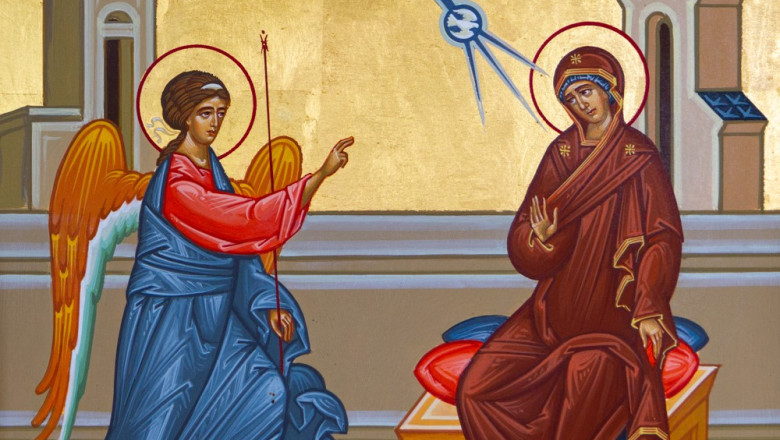 Buna Vestire, sarbatorita de credinciosi pe 25 martie. Semnificatia zilei, traditii si obiceiuri Imagine