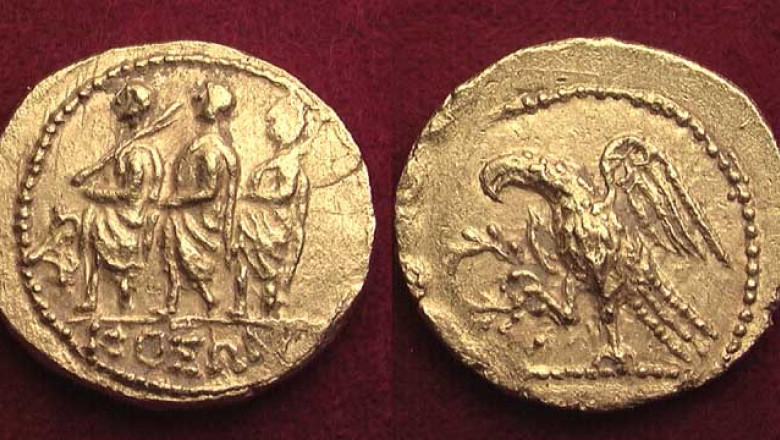 Bunuri de patrimoniu, apartinand tezaurului de la Sarmizegetusa, au fost gasite la doi suspecti din Hunedoara Imagine