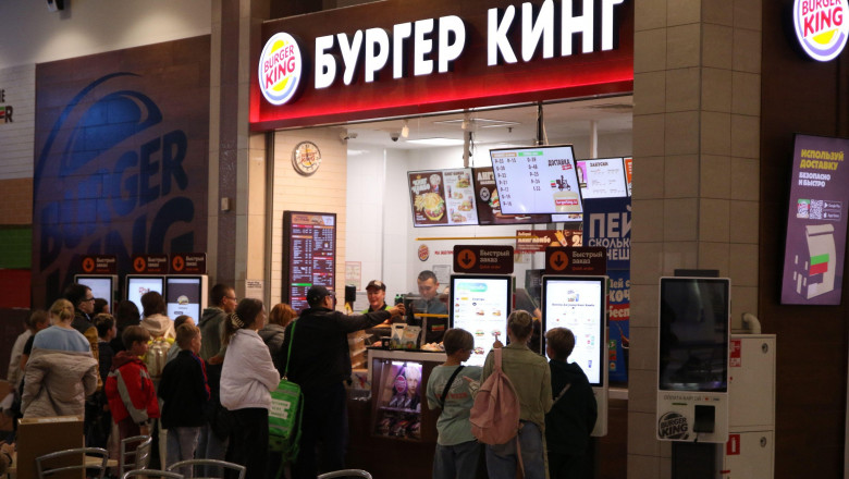 Burger King inca opereaza in Rusia, desi s-a angajat sa paraseasca piata acum mai mult de un an Imagine