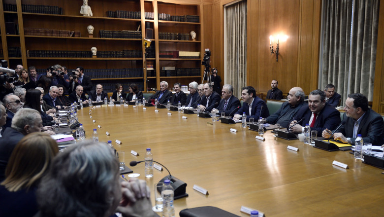 Bursa de la Atena s-a prabusit, consecinta a primelor declaratii ale noului guvern Imagine