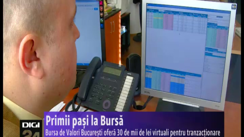 Bursa de Valori Bucuresti ofera 30 de mii de lei virtuali pentru tranzactionare Imagine