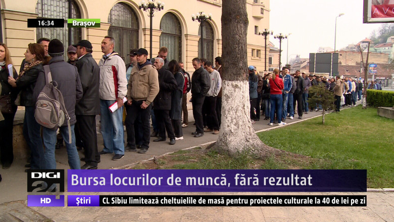 Bursa locurilor de munca, fara rezultat  Imagine