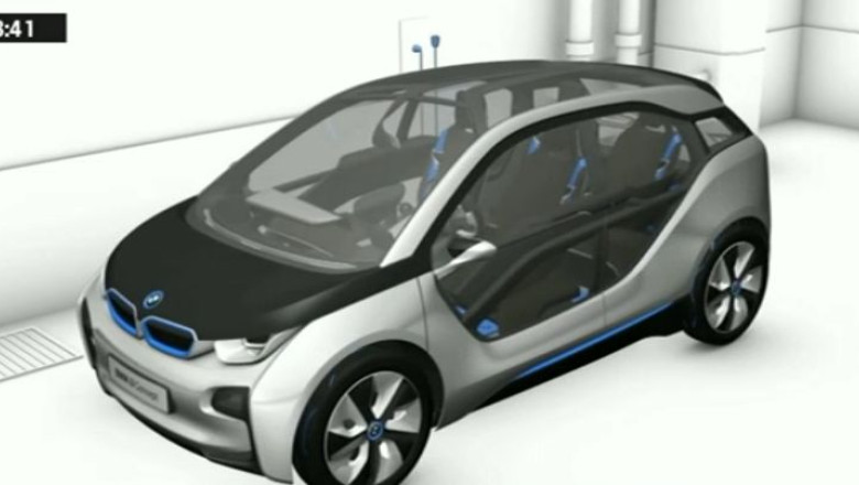 BUSINESS CLUB. Masinile electrice produse de BMW vor fi incarcate fara fir Imagine
