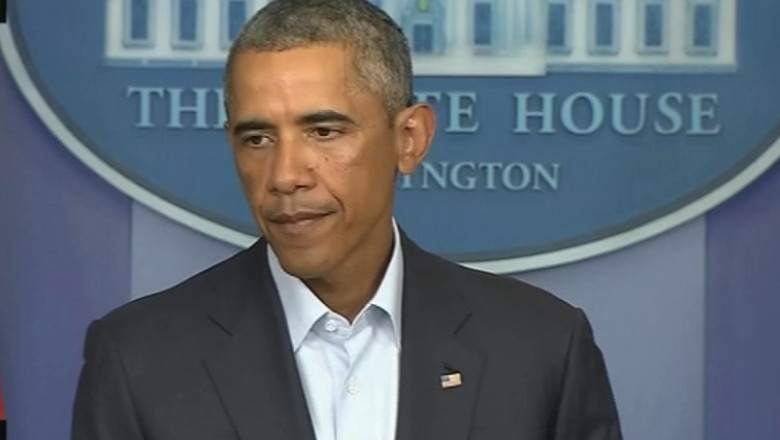 Butoiul cu pulbere de la Ferguson. Barack Obama isi intrerupe vacanta si anunta o ancheta a Departamentului Justitiei Imagine