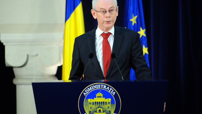 C. Predoiu: Herman Van Rompuy este perfect informat de ce se intampla in Romania Imagine