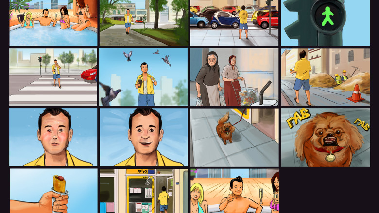 Ca-n filme. Ce sunt storyboard-ul, mood board-ul si shooting board-ul Imagine