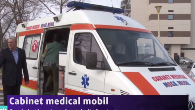 Cabinet medical mobil. O ambulanta va ajunge in satele din Constanta Imagine