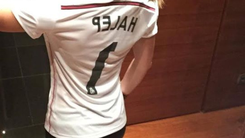 Cadou surpriza pentru Simona Halep de la Real Madrid Imagine