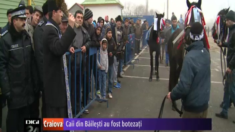 Caii din Bailesti au fost botezati Imagine