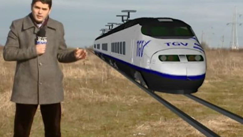 Cale ferata de mare viteza prin Timisoara  Imagine