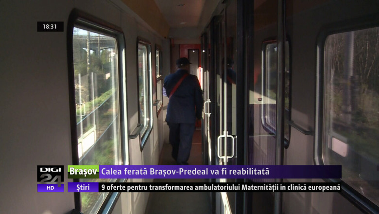 Calea ferata Brasov-Predeal va fi reabilitata  Imagine