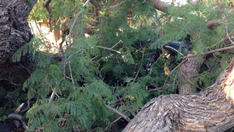 California, lovita de furtuni si tornade Imagine