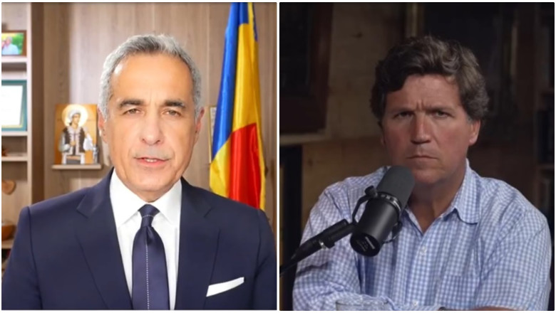Calin Georgescu, interviu halucinant cu Tucker Carlson: „Presedintele Romaniei de astazi este Macron”. Ce spune despre bazele NATO Imagine
