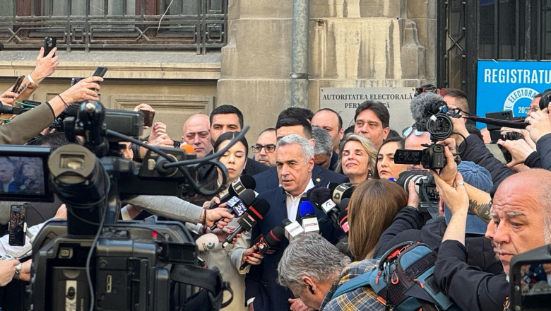 Calin Georgescu si-a depus oficial candidatura la alegerile prezidentiale. Ce mesaj a transmis la iesirea din Biroul Electoral Central Imagine