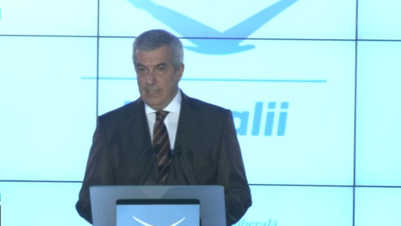 Calin Popescu Tariceanu: Candidatura lui Iohannis – un spectacol de prost gust Imagine