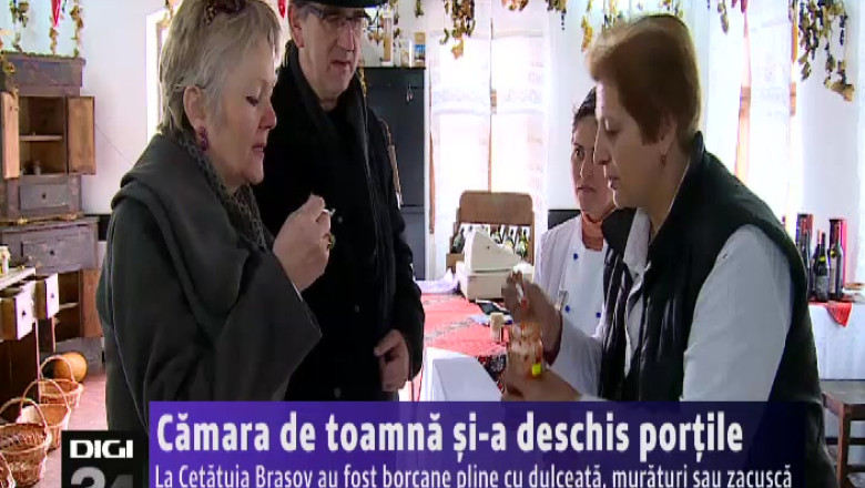 Camara de toamna si-a deschis portile. La Cetatuia Brasov au fost borcane pline cu dulceata, muraturi sau zacusca  Imagine