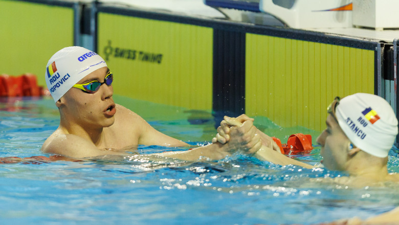 Camelia Potec despre momentele in care David Popovici a fost la un pas sa renunte: E un copil, s-a mobilizat si a castigat Imagine