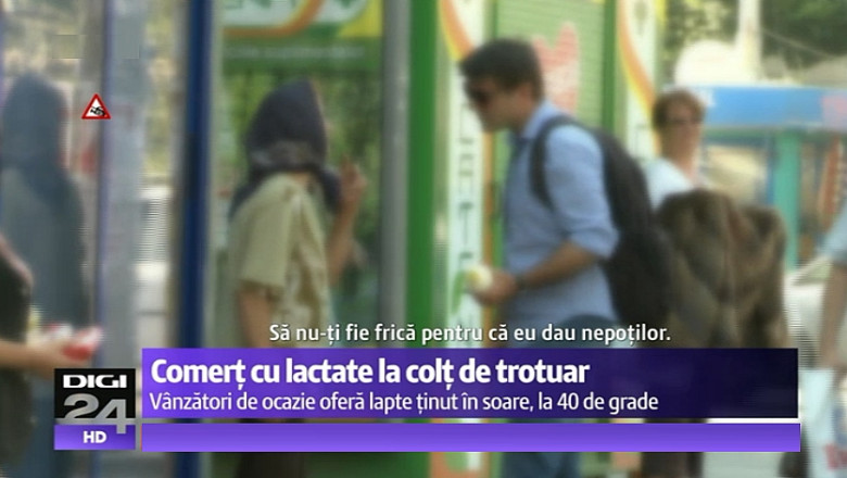 CAMERA ASCUNSA De vanzare, lapte si branza la 40 de grade Celsius. Cumparatorii nu pot face reclamatie la OPC Imagine