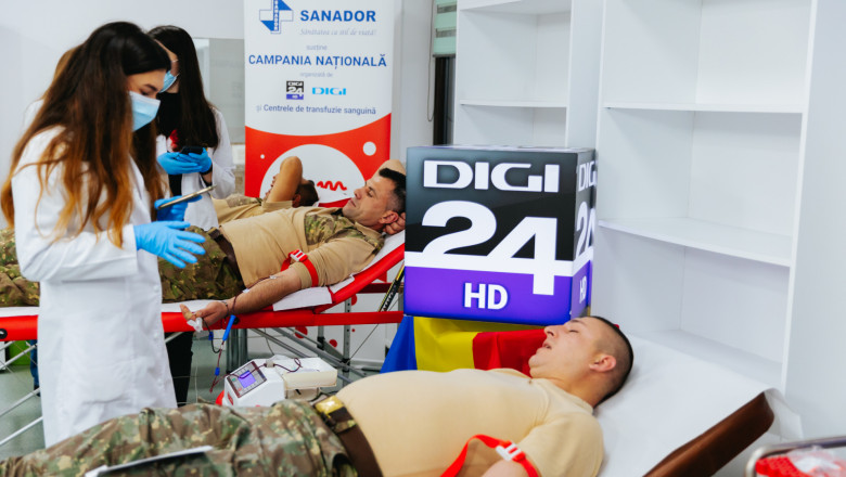 Campania de donare de sange initiata de Digi24 continua si in 2023 Imagine