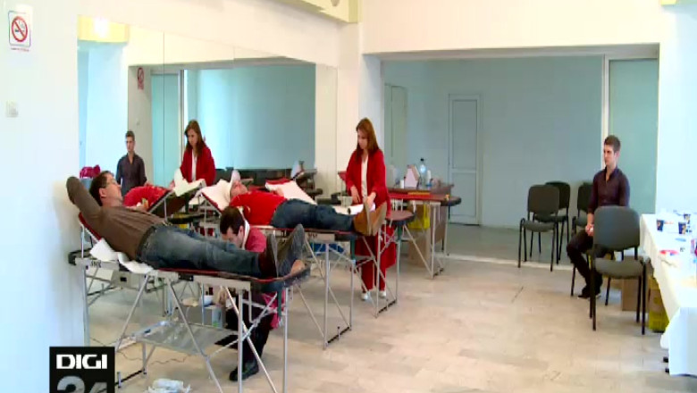 Campanie de donare de sange la Craiova. Donatorii au pus pe primul loc dorinta de a salva o viata Imagine