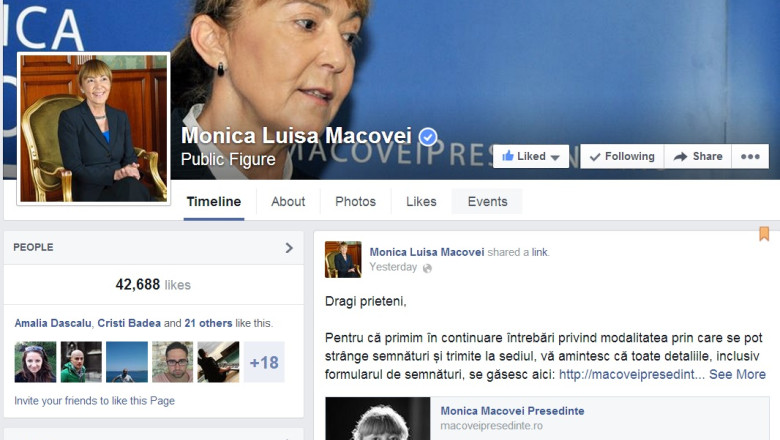 Campanie electorala pe Facebook. Cum isi folosesc conturile candidatii la presedintia Romaniei Imagine