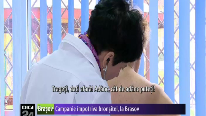 Campanie impotriva bronsitei, la Brasov  Imagine