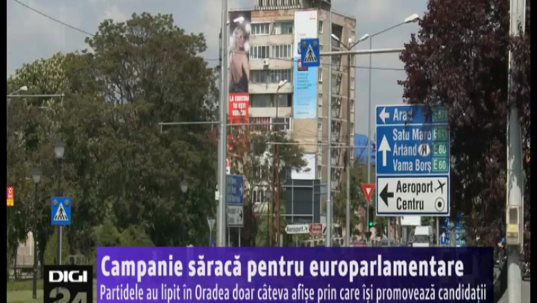 Campanie saraca pentru europarlamentare Imagine