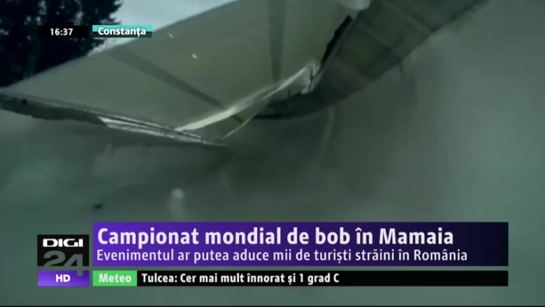 Campionat mondial de bob in Mamaia. Evenimentul ar putea aduce mii de turisti straini in Romania  Imagine
