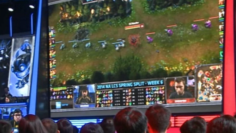 Campionatul mondial al jocurilor pe calculator. Competitia are loc in Los Angeles si a adunat sute de pasionati Imagine