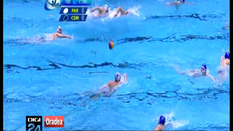 Campionii Romaniei la polo, invinsi la Belgrad: Partizan - CSM Digi Oradea 10-4 Imagine