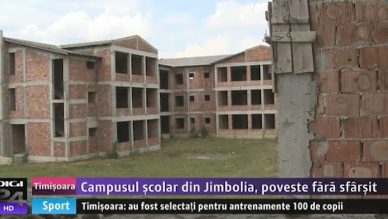 Campusul scolar din Jimbolia, gaura pentru autoritati Imagine