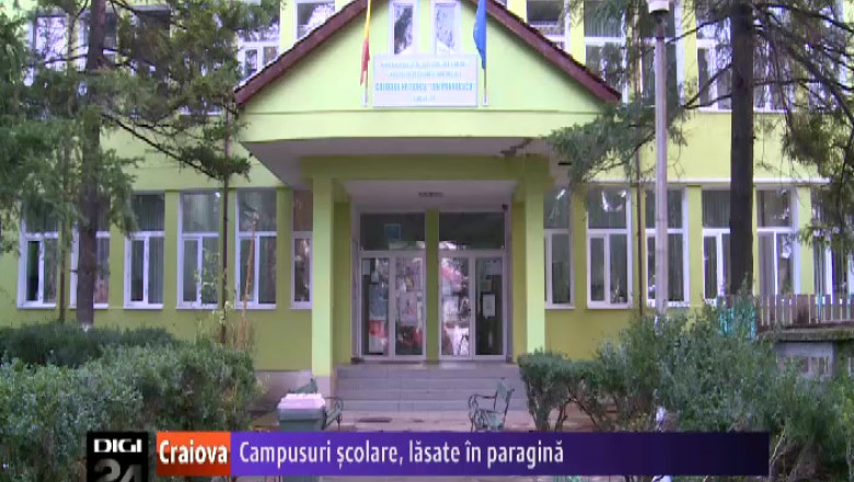 Campusuri scolare din Olt, lasate in paragina Imagine