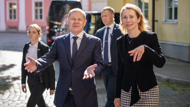 Cancelarul german afirma ca summitul NATO de la Vilnius va fi dedicat sustinerii Ucrainei. Ce spune premierul eston Kaja Kallas Imagine