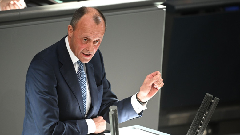 Cancelarul german Friedrich Merz: „UE si-a epuizat posibilitatile de a exercita presiuni asupra Rusiei prin sanctiuni” Imagine