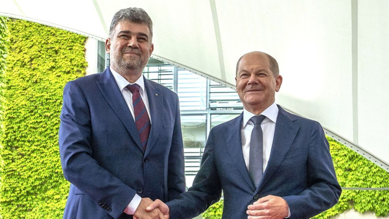 Cancelarul german Olaf Scholz vine sambata in Romania pentru discutii cu premierul Marcel Ciolacu Imagine